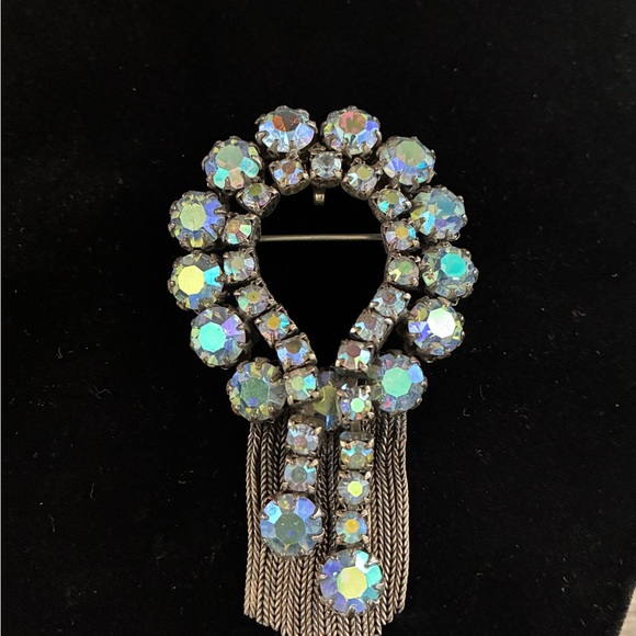 Stunning Vendome large Brooch Pendant with Tassels - Picture 3 of 6